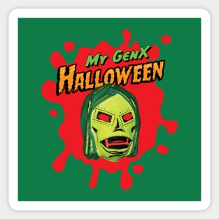 My Gen X Halloween: Dr Doom Sticker